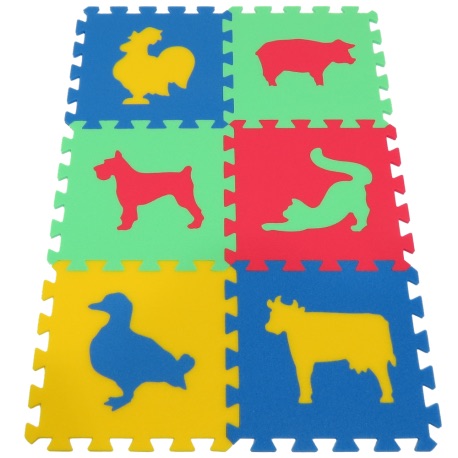Pěnový koberec MAXI Zvířata 3