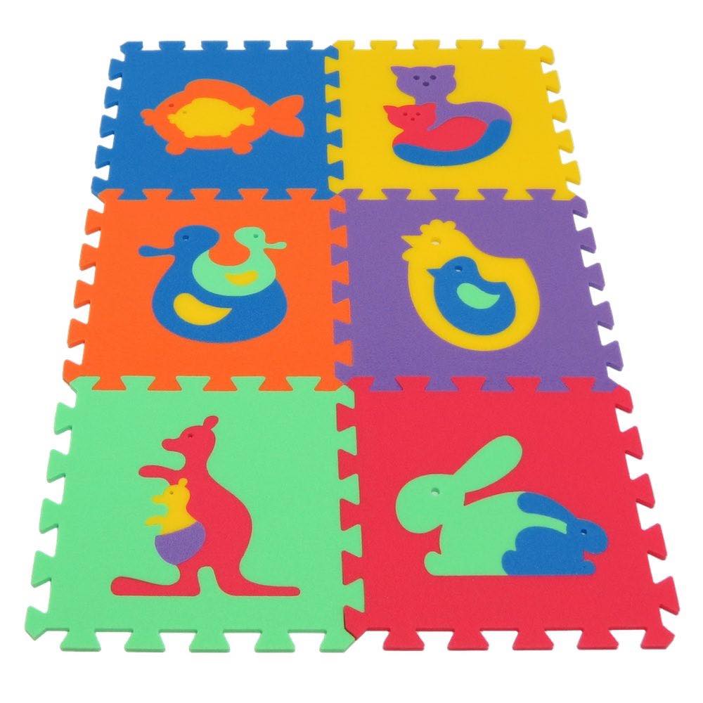 Toyformat Pěnový koberec MAXI Zvířata I - 6 barev 200392