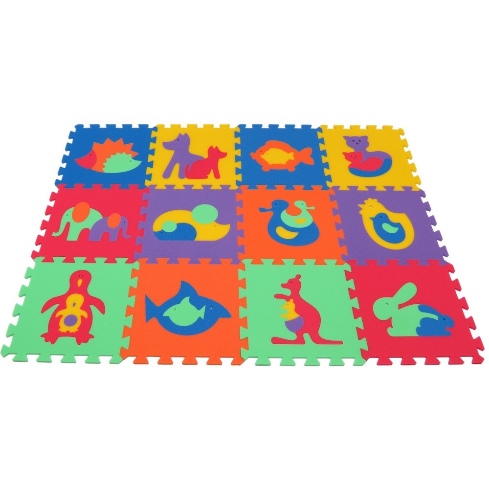 Toyformat Pěnový koberec MAXI Zvířata I-II - 6 barev 200484