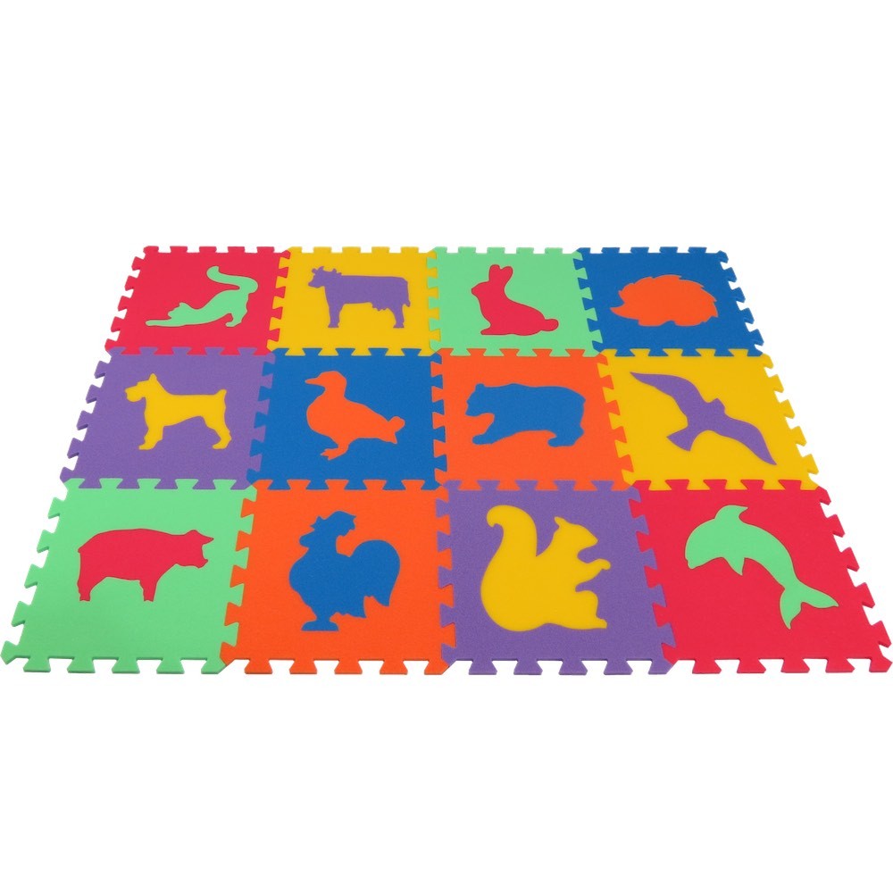 Toyformat Pěnový koberec MAXI Zvířata III-IV - 6 barev 200927