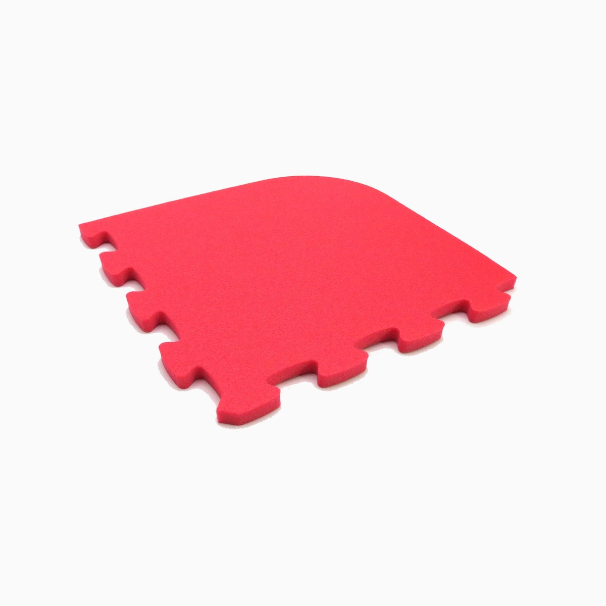 Toyformat Pěnový koberec Optimal, rohový díl - Červená 203164