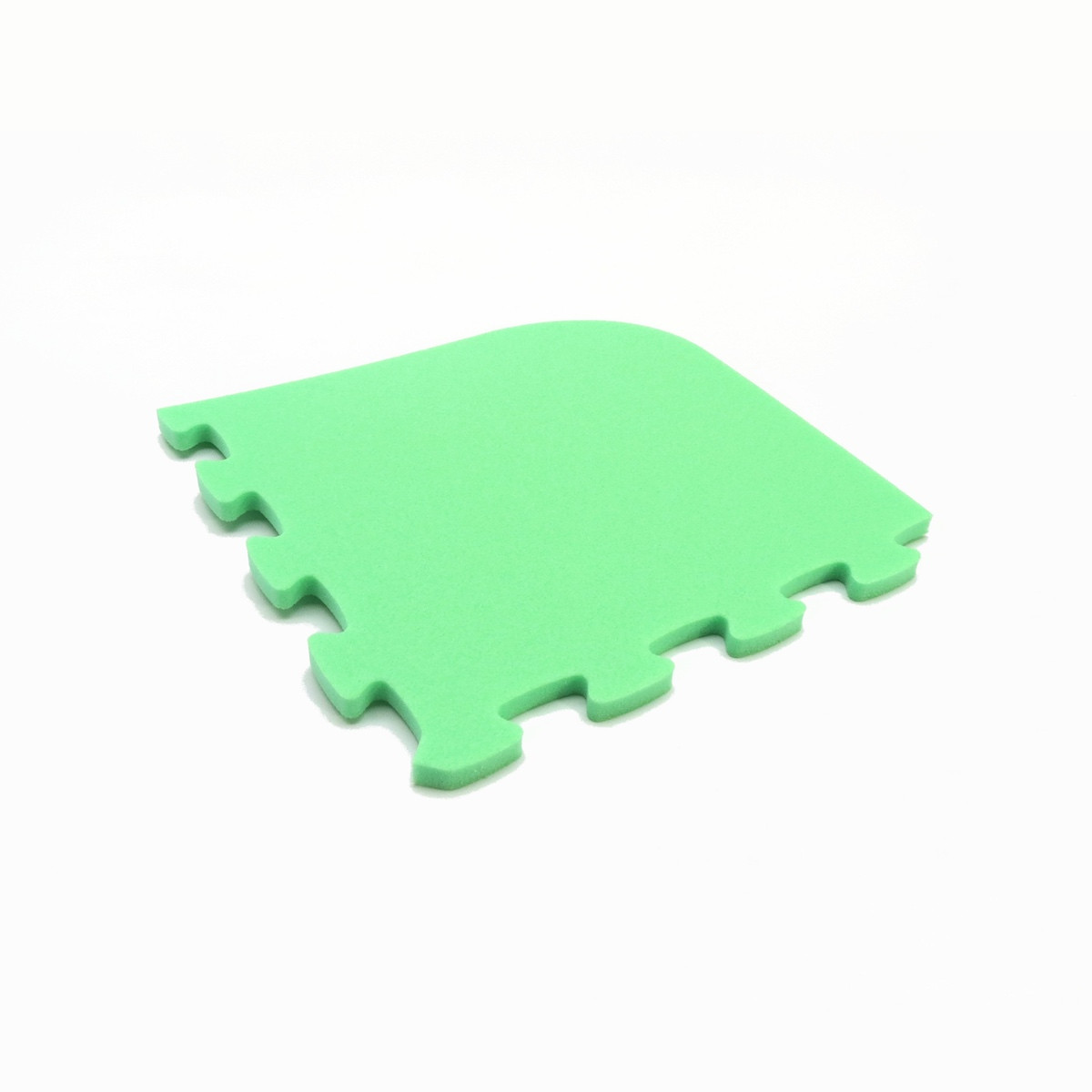 Toyformat Pěnový koberec Optimal, rohový díl - Zelená 203164