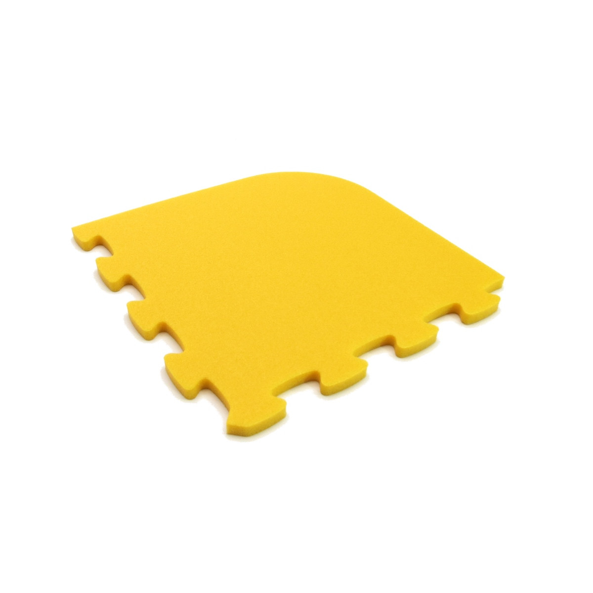 Toyformat Pěnový koberec Optimal, rohový díl - Žlutá 203164