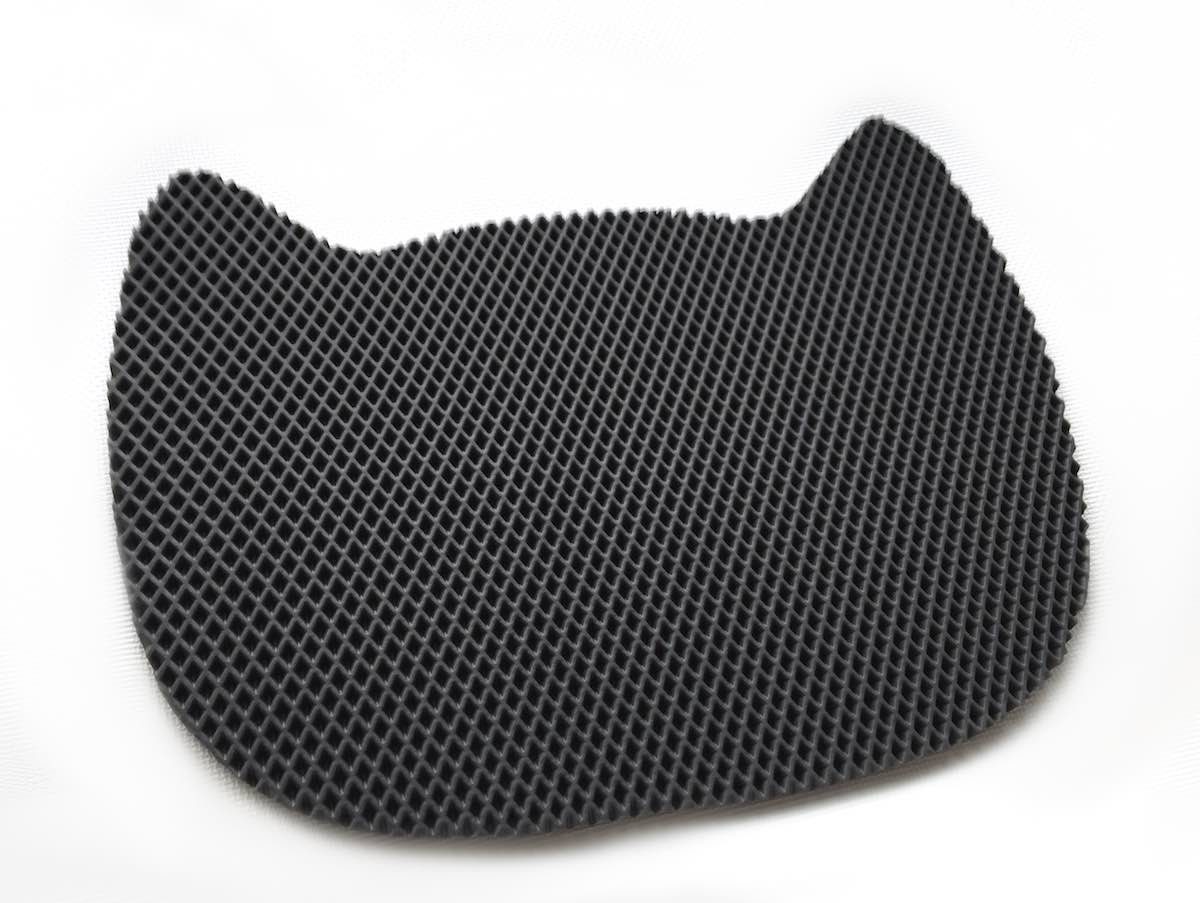 Toyformat Pěnová rohožka hlava kočky - Černá 203270